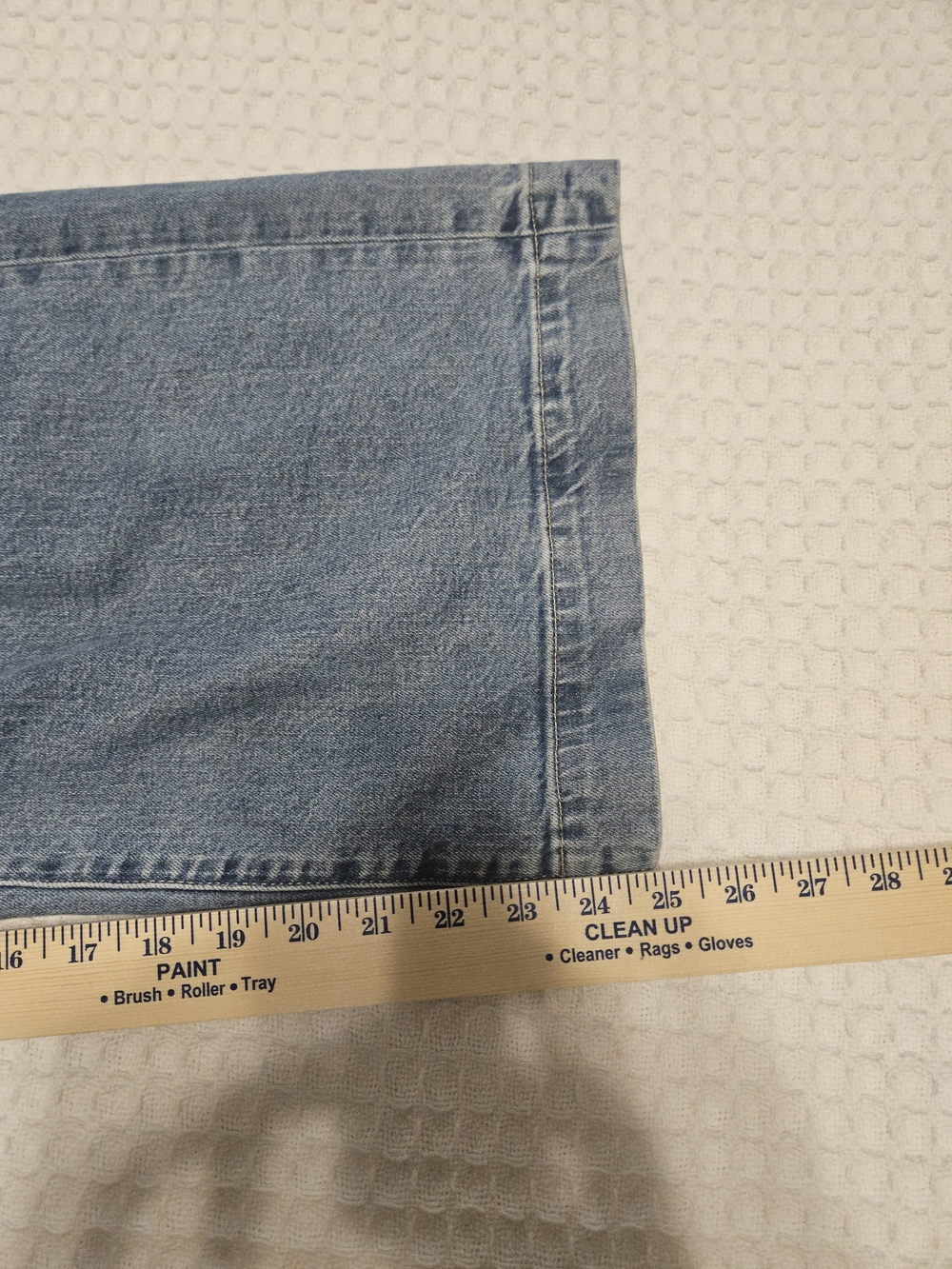 Womens GAP High Rise Wide-Leg Croppoed Jeans Lot 2 Dark Wash/Washed Size 12/31R. - Picture 13 of 16